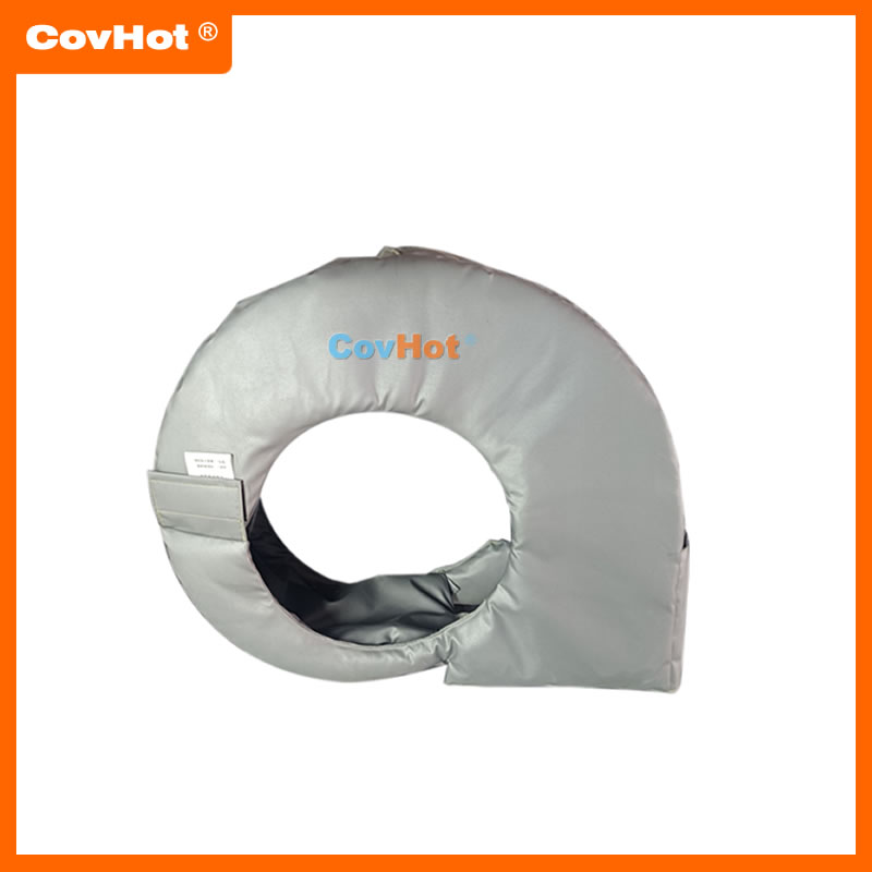 工業(yè)風(fēng)機(jī)可拆卸式保溫衣，耐高溫防火耐酸堿