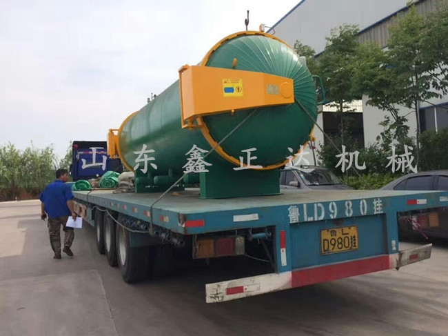 發(fā)往貴州的圓形滅菌器 雙開(kāi)門(mén) 免鍋爐滅菌器